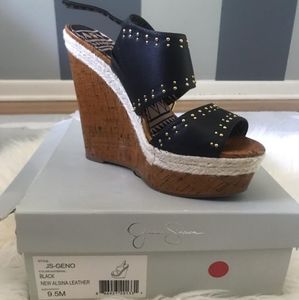 Jessica Simpson platform Wedges